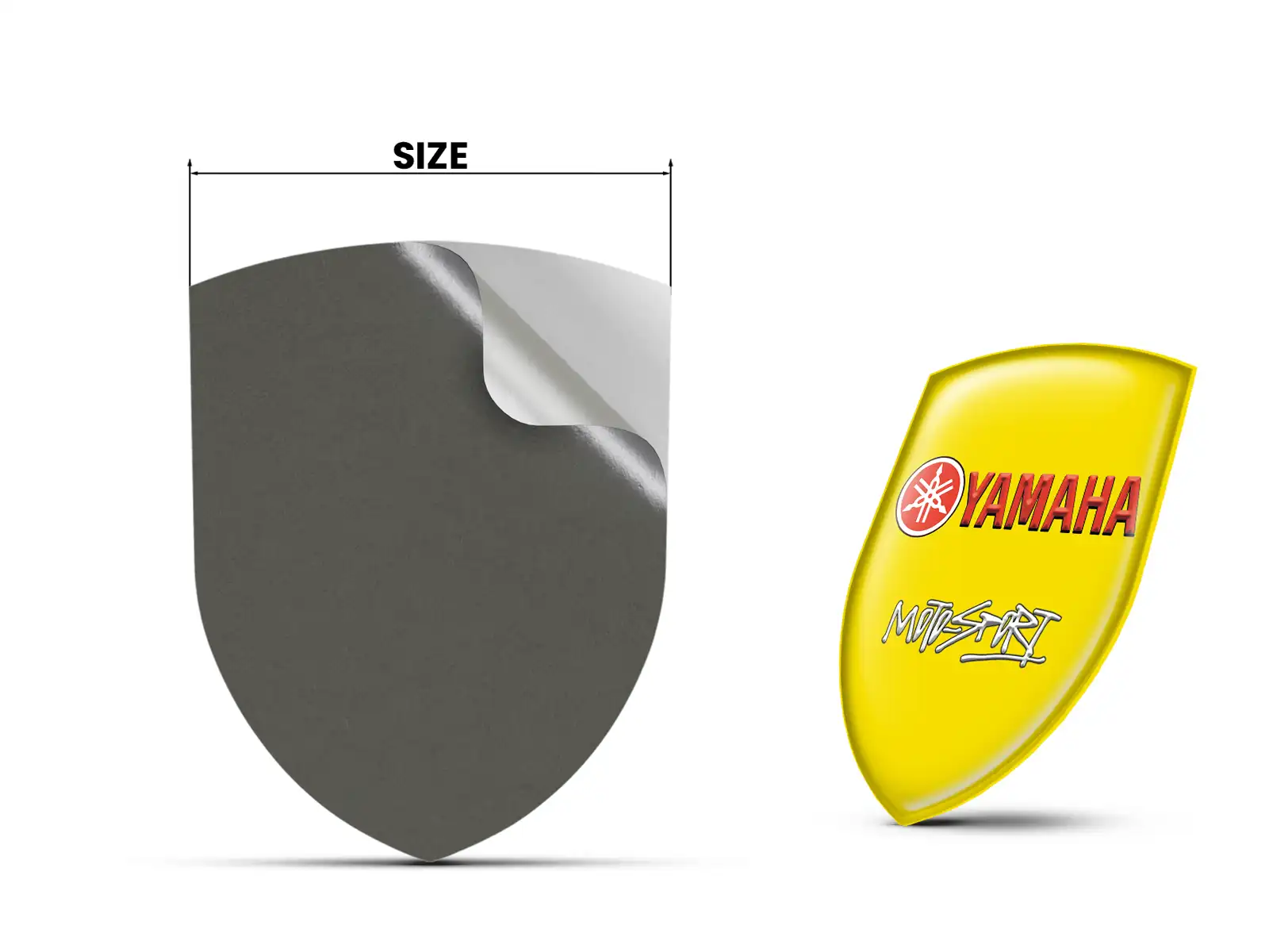 Yamaha Décalcos Vitre Auto Élégants Max Pro Version Robuste